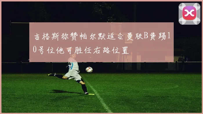 吉格斯称赞帕尔默适合曼联B费踢10号位他可胜任右路位置